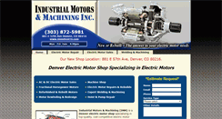 Desktop Screenshot of electricmotorrepairsales.com